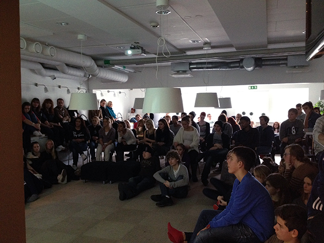 Professor Maximo Meija föreläste om "Modern Piracy at sea"