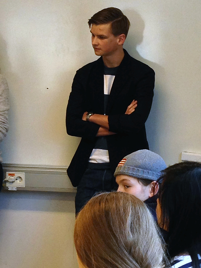 Föredettingar från Sveaskolan kom och berättade för våra nior om hur deras år utomlands var.